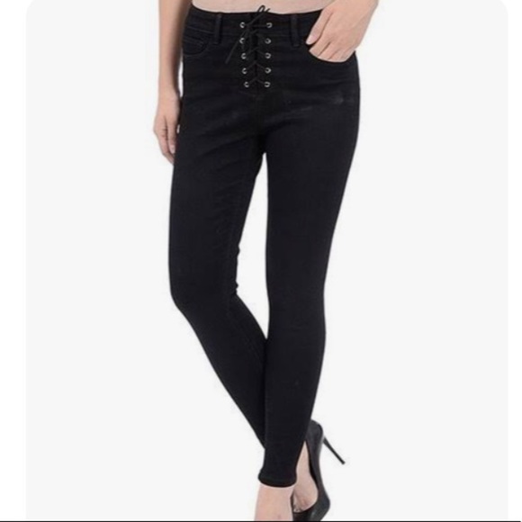 Forever 21 Pants - Forever 21 High Waisted Corset Pants